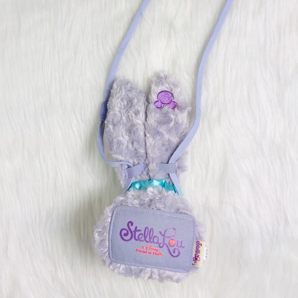 Tokyo Disneysea StellaLou Lavender BunnyRabbit Bag - Picture 7 of 12
